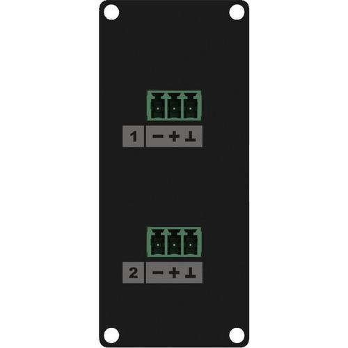 Caymon CASY138/B 2x module 3 broches Terminal Block pour châssis CASY