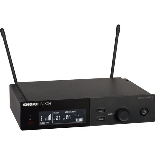 Shure SLXD4-K59 récepteur (606-650 MHz)