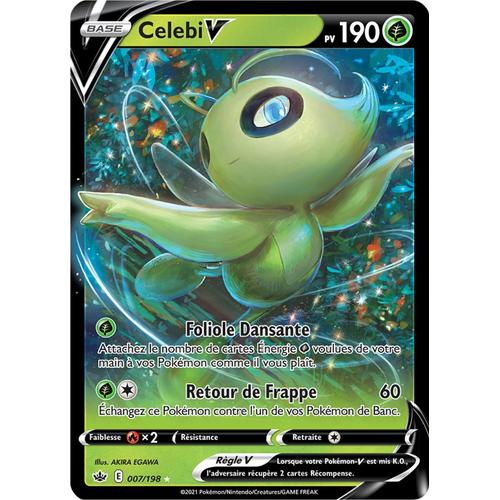 Pokémon - Celebi V - 007/198 Set Règne De Glace Fr