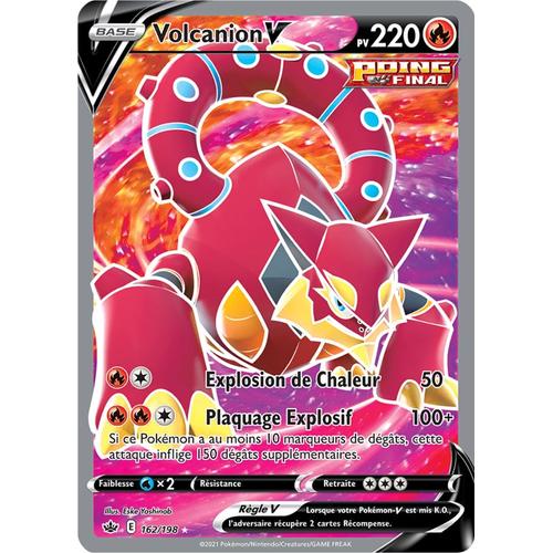 Pokémon - Volcanion V - 162/198 Set Règne De Glace Fr