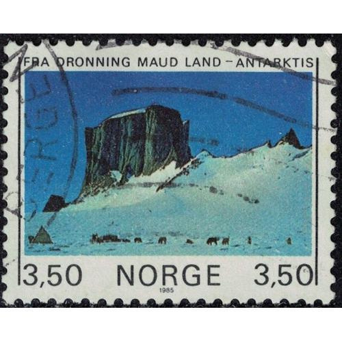 Norvège 1985 Oblitéré Used Hoggestabben Butte Terre De La Reine Maud Antarctique Y&t No 875 Su