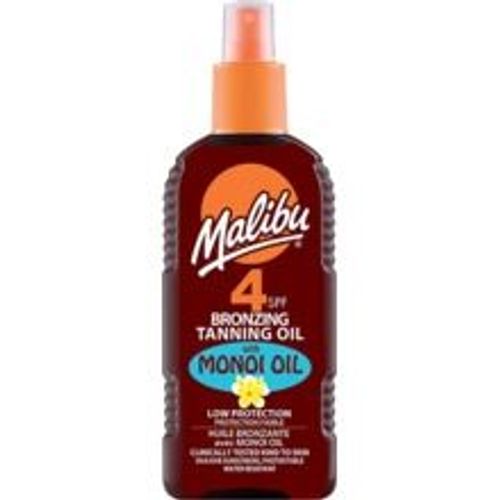 Malibu - Bronzing Tanning Oil Monoi Oil Spf4 - Vod¿Odolný Opalovací Olej Ve Spreji S Olejem Monoi 200ml 