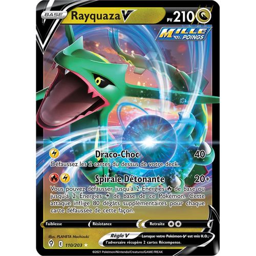 Pokémon - Rayquaza V - 110/203 Set Évolution Céleste Fr