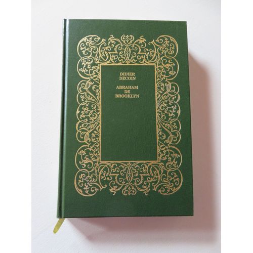 Abraham De Brooklyn De Didier Decoin