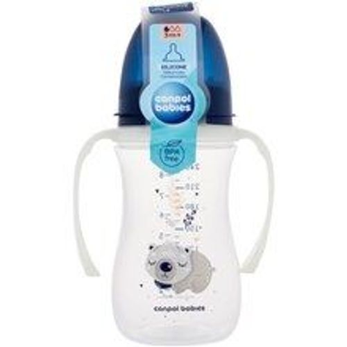 Canpol Babies - Sleepy Koala Easy Start Anti-Colic Bottle Blue - Kojenecká Lahev 240 Ml 0ml 