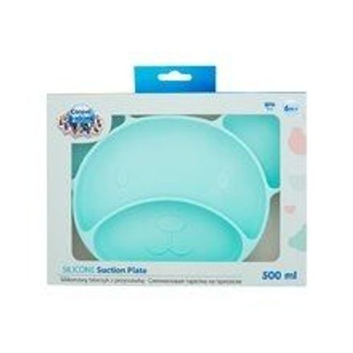 Canpol Babies - Silicone Suction Plate - Silikonový Talí¿ S P¿Ísavkou 500ml 