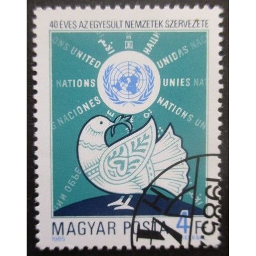 Hongrie N°3005 Onu Oblitéré