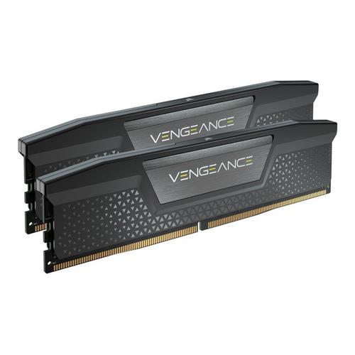 CORSAIR Vengeance - DDR5 - kit - 32 Go: 2 x 16 Go - DIMM 288 broches - 6400 MHz / PC5-51200 - CL32 - noir