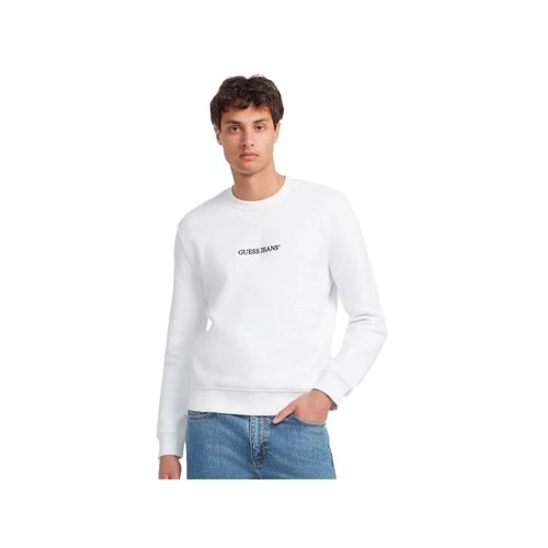 Sweat Guess Front G Homme Blanc
