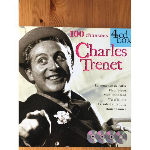 Coffret De 100 Chansons De Charles Trenet En 4 Cd
