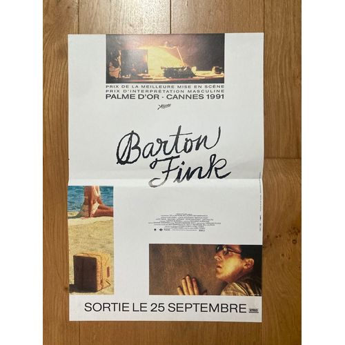 Affiche De Cinema - Barton Fink - Joel Et Ethan Coen - 1991 - 40 X 60 Cm