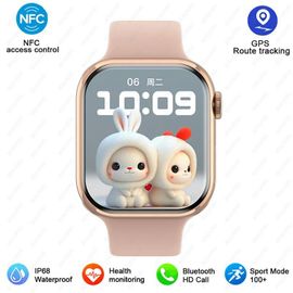 Montre Connectee Watch9 Pour Android Ios Smartwatch9, Couleur: Rose