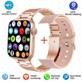 Montre Connectee Watch9 Pour Android Ios Smartwatch9, Couleur: Rose 3