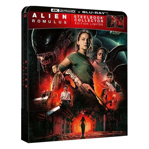 Alien : Romulus - 4k Ultra Hd + Blu-Ray - Édition Steelbook Limitée