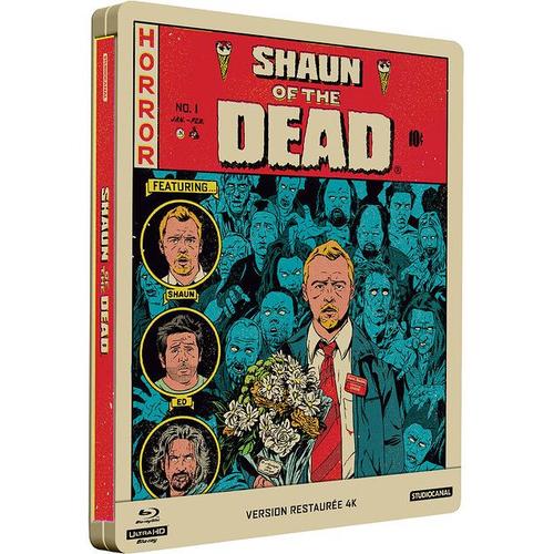 Shaun Of The Dead - 4k Ultra Hd + Blu-Ray - Édition Steelbook Limitée