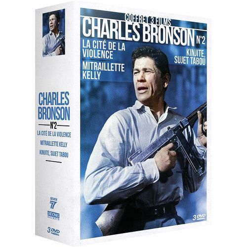 Charles Bronson - Coffret N°2 : La Cité De La Violence + Mitraillette Kelly + Kinjite : Sujet Tabou