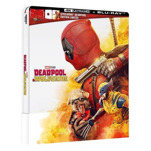 Deadpool & Wolverine - 4k Ultra Hd + Blu-Ray - Édition Steelbook Limitée