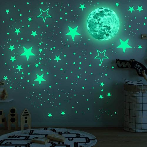 Glow In The Dark stickers muraux / Chambre d'enfants / décoration de plafond  et murale