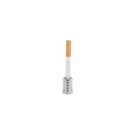 etouffoir avec encoche pour cigarette chromé