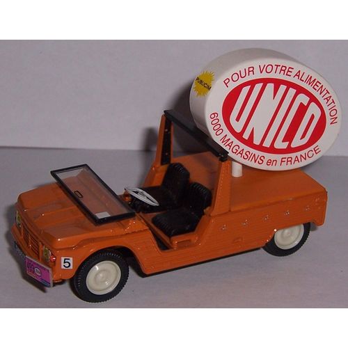 Citroën Méhari Publicitaire "Unico" Du Tour De France - Voiture Miniature 1/43ème Norev
