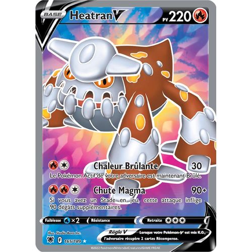 Pokémon - Heatran V - 165/189 Set Astres Radieux Fr