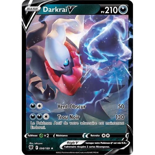 Pokémon - Darkrai V - 098/189 Set Astres Radieux Fr