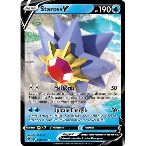 Pokémon - Staross V - 030/189 Set Astres Radieux Fr