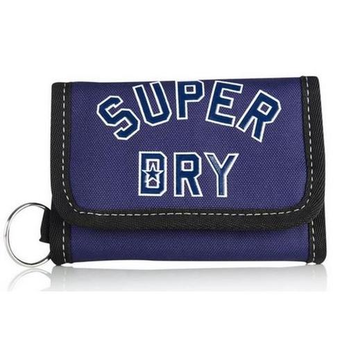 Portefeuille Superdry bleu