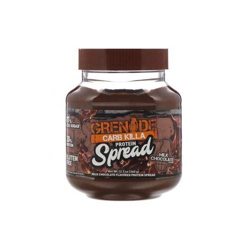 Carb Killa Spread (360g)|Chocolat Au Lait| Pâtes À Tartiner Protéinées|Grenade 