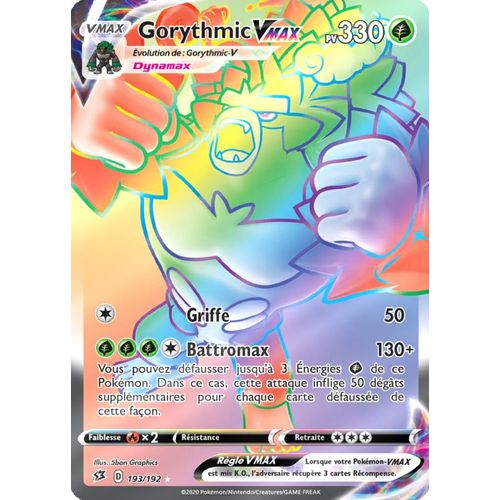 Pokémon - Gorythmic V - 193/192 Set Clash Des Rebelles Fr