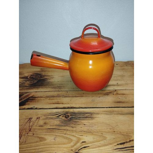 Petite Cocotte Émaillé Très Bon État Vintage