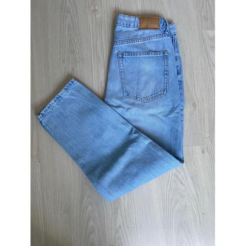 Jean Mom Bleu Bershka