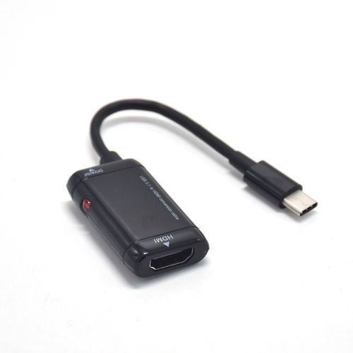 Câble adaptateur USB 3.1 Type C vers HDMI, pour téléphone intelligent Samsung Huawei Xiaomi