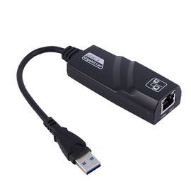 Carte réseau Ethernet RJ45 LAN, adaptateur USB 3.0 à 1000 mb/s, 10/100/1000 mb/s, pour PC