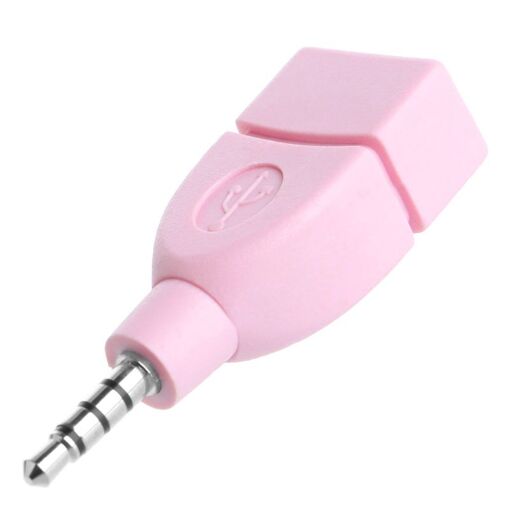 Adaptateur de convertisseur USB 2.0 femelle à 3.5mm mâle, adaptateu...