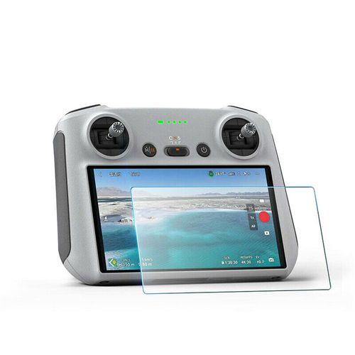 Protecteur D'écran Pour Dji Mini 3 Pro Rc, Film De Protection En Verre Trempé Clair 9h Hd Anti-Impact Anti-Empreinte Digitale-Générique