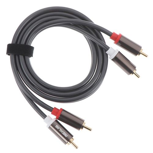 Câble Audio Coaxial 2RCA vers 2 RCA, Jack 3.5, cordon Audio stéréo RCA 1m pour Home cinéma, DVD, TV, amplificateur CD, boîte de son