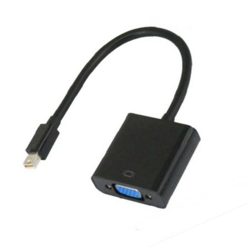 Commutateur de câble adaptateur MINI DP à VGA, interface Raiden MINI DP, moniteur Full HD 1080P pour projecteur MacBook HDTV