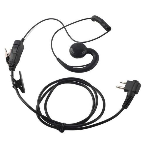 Talkie-walkie noir, écouteurs Radio bidirectionnelle, casque, micro, pour Motorola H, AEH3000-M1A