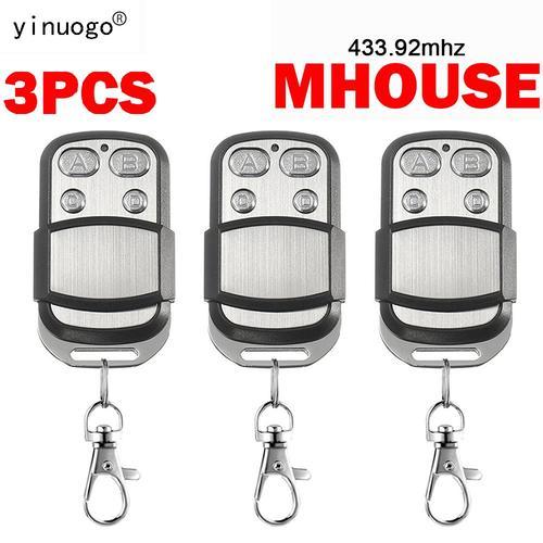 3 pièces Myhouse Mhouse TX3 TX4 GTX4 duplicateur de télécommande MOOVO MT4 MT4V MT4G ouvre-porte de Garage Clone contrôle de porte électrique