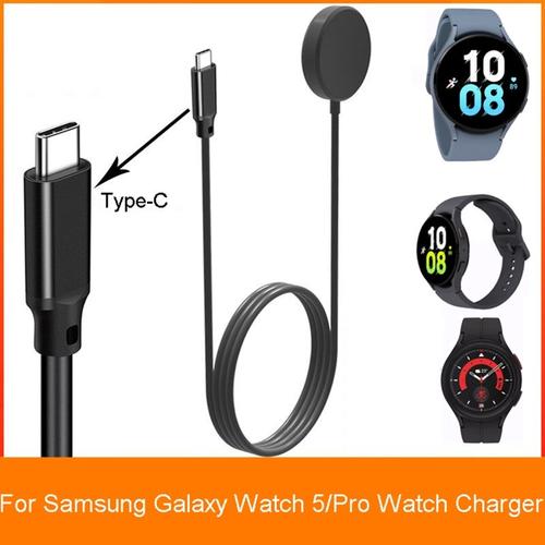 Câble De Chargement Usb Type-C Durable Pour Galaxy Watch 5/Pro, Station D'accueil Pour Montre Intelligente