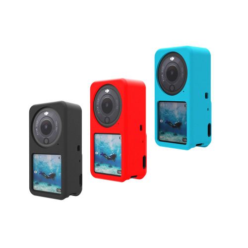 Étui En Silicone Souple Pour Caméra De Sport Dji Action 2, Housse De Protection Anti-Poussière-Générique