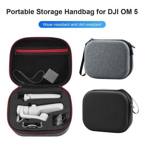 Sacs De Rangement À Cardan Portable Pour Dji Om 5, Mallette De Transport, Pochette À Fermeture Éclair, Housse De Protection, Accessoires-Générique