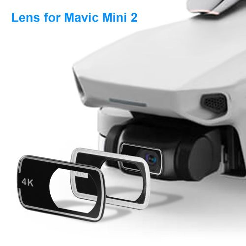 Lentille De Caméra D'origine Réparation Du Verre, Pièces De Rechange, Film Protecteur En Verre Trempé, Accessoires Pour Dji Mavic Mini 2 Cardan-Générique