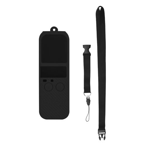 Étui Portable En Silicone Pour Dji Pocket 2, Accessoires D'équipement Électronique, Sangle De Couverture, Accessoires De Caméra À Cardan Portable-Générique