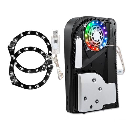 Console De Jeu Rgb Light App, Télécommande Usb, Accessoires Pour Plateau Ps5
