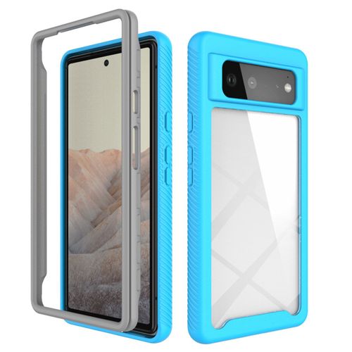 Coque Arrière Transparente En Silicone Tpu Ultra-Mince Pour Google Pixel 6a, Compatible Avec La Reconnaissance D'empreintes Digitales