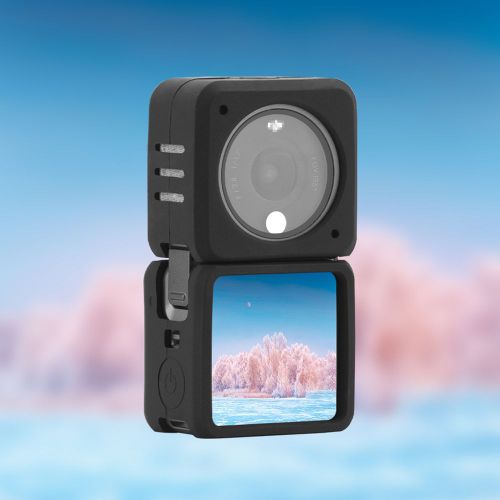 Étui En Silicone Pour Caméra De Sport Dji Action 2, Cadre De Protection, Boîtier Anti-Rayures-Générique