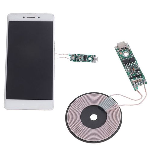 Récepteur De Charge Sans Fil Qi Standard Universel, Module Pour Chargeur De Téléphone Portable Micro Usb