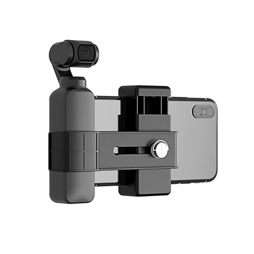 Pince de fixation pour Smartphone 1/4 pouces, support de montage pour DJI OSMO Pocket / Pocket 2 adaptateur, accessoires de caméra de sport